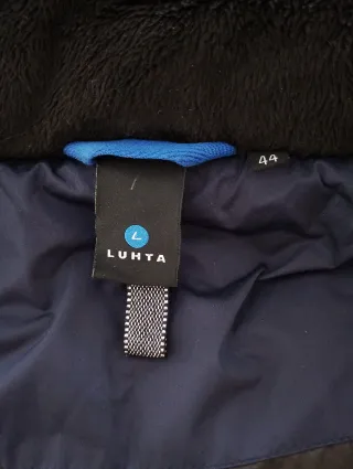 Anorak Luhta Talla L / 44 Azul Negro