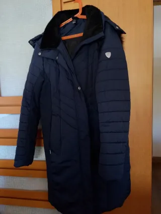 Anorak Luhta Talla L / 44 Azul Negro