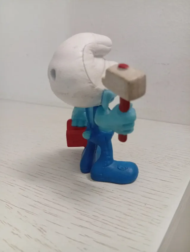 Set 2 Statuette Puffi Smurfs