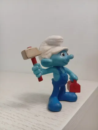 Set 2 Statuette Puffi Smurfs