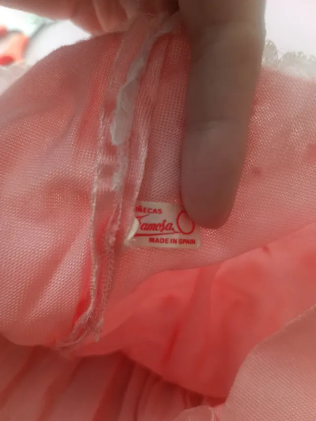 Vestido Nancy Famosa años 80