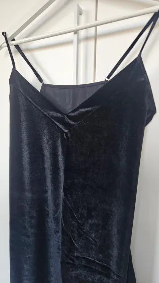 Camisón lencero negro talla S