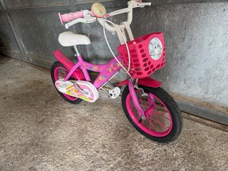 Bicicleta infantil rosa