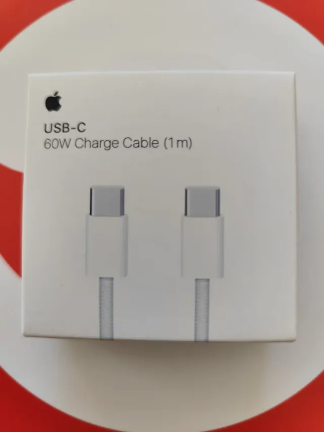 Cable Carga USB-C 60W Apple 1m