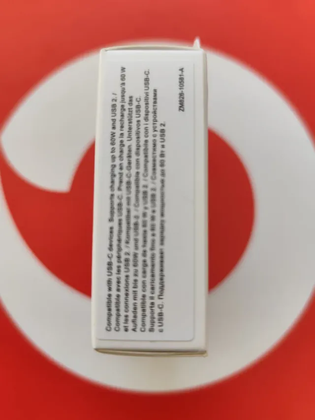 Cable Carga USB-C 60W Apple 1m