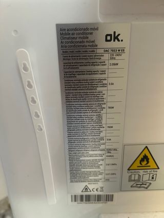 Pingüino OK. OAC 7023W ES Seminuevo