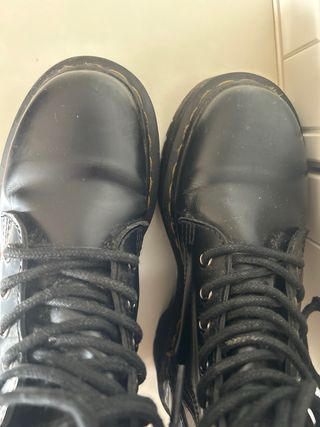 Botas Dr. Martens Plataforma Negras