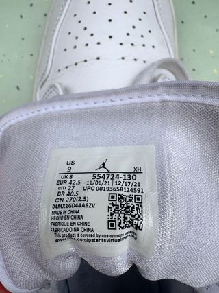 Nike Air Jordan Mid Blancas