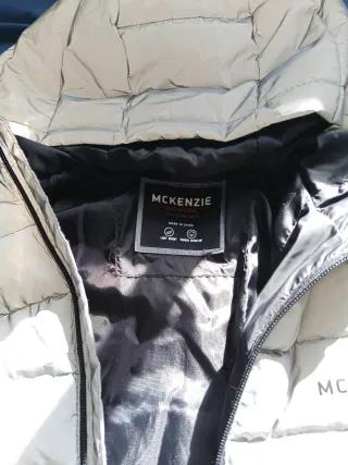 Chaqueta gris acolchada McKenzie
