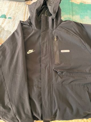 Chaqueta Cortavientos Nike Air Negra
