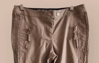 Pantalón Biker Beige Mujer