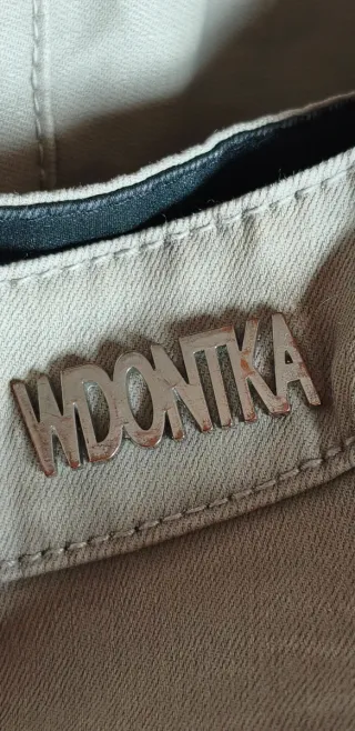 Pantalón Biker Beige Mujer