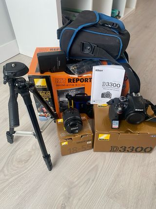 Cámara Nikon D3300 + Accesorios
