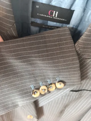 Traje Carolina Herrera Chaqueta y Pantalón