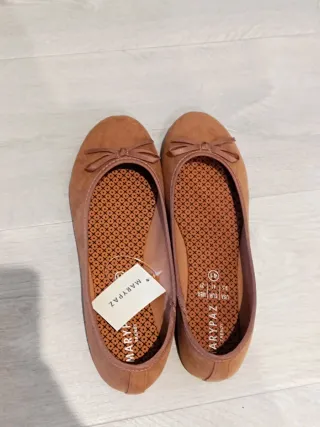 Manoletinas Marypaz Marrones Talla 41