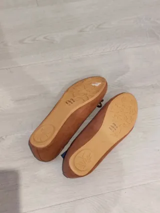 Manoletinas Marypaz Marrones Talla 41