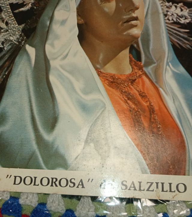 Postal Dolorosa de Salzillo