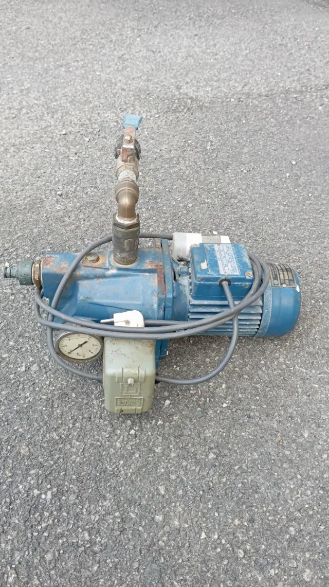 Motobomba Azcue Azul