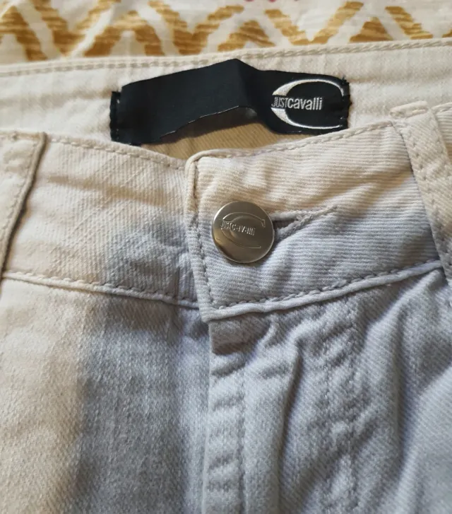 Vaqueros Beige Mujer Just Cavalli