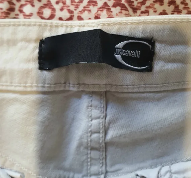 Vaqueros Beige Mujer Just Cavalli