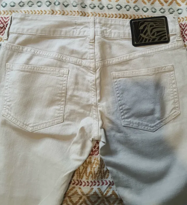 Vaqueros Beige Mujer Just Cavalli