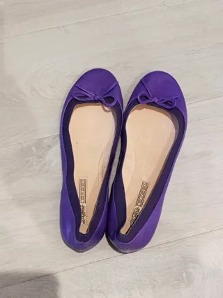 Manoletinas Buffalo London Moradas