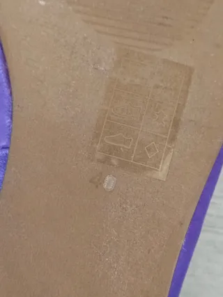 Manoletinas Buffalo London Moradas