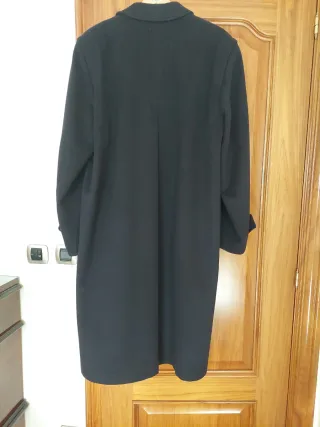 Abrigo de caballero azul marino