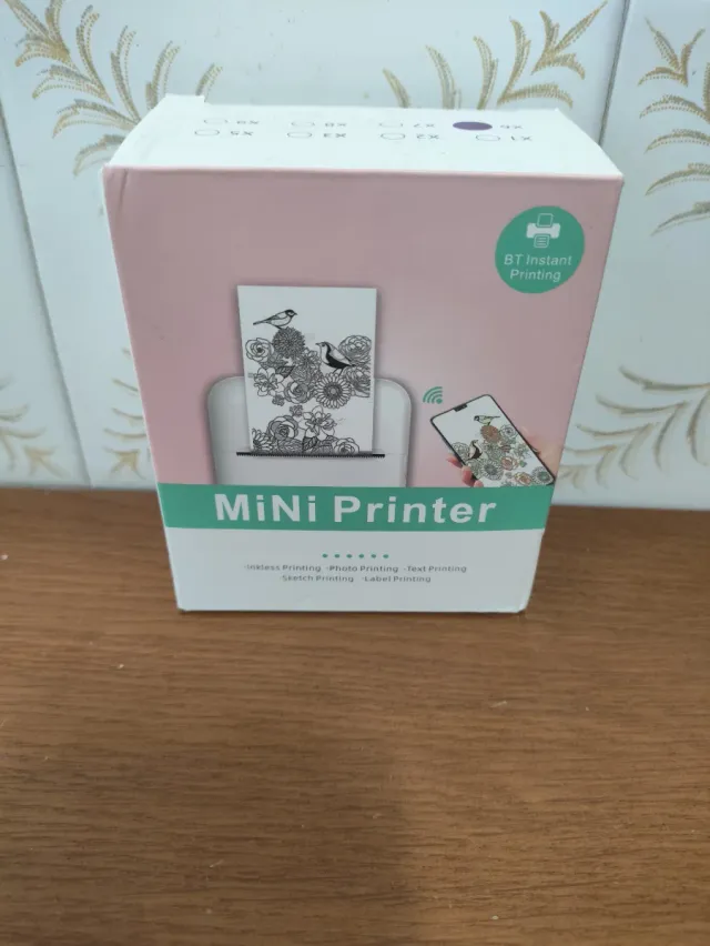 Mini Impresora BT Instant Printing