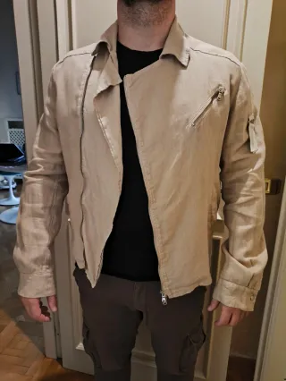 Giacca Nohow finto lino tg 50