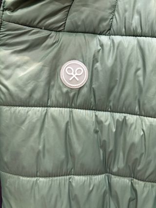 Chaqueta Silbon Plumas Verde Talla XL