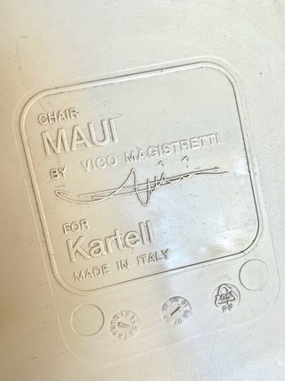 Sedie Katrell Maui Bianche in Vendita