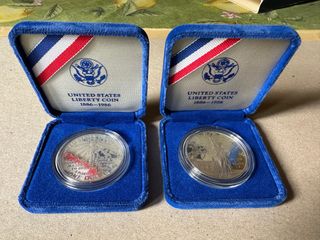 Monedas Dollar Conmemorativas Liberty 1886-1986