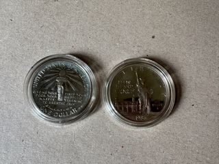 Monedas Dollar Conmemorativas Liberty 1886-1986