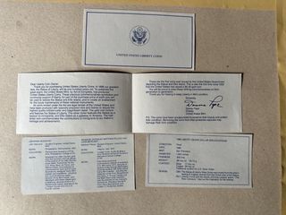 Monedas Dollar Conmemorativas Liberty 1886-1986