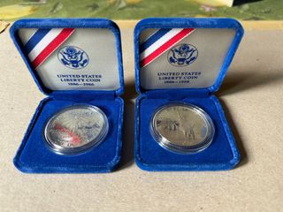 Monedas Dollar Conmemorativas Liberty 1886-1986