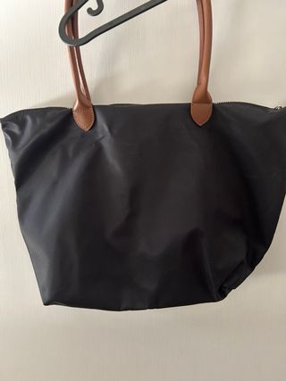 Bolso Negro Brownie con Logo B