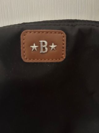 Bolso Negro Brownie con Logo B