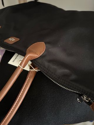 Bolso Negro Brownie con Logo B