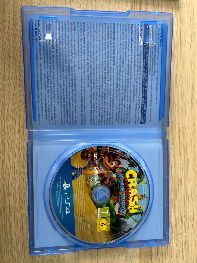 Crash Bandicoot N. Sane Trilogy PS4