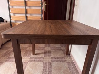 Mesa de salón extensible madera