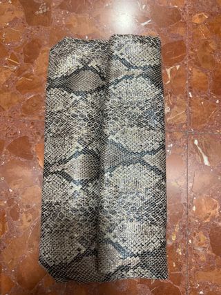 Cartera de señora efecto piel de serpiente