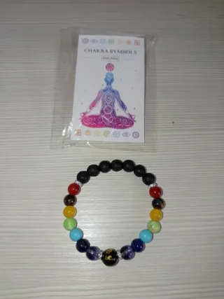 Bracciale 7 Chakra meditazione Yoga Reiki