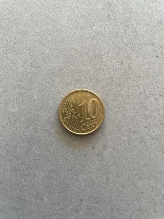 Moneda 10 céntimos Luxemburgo 2002