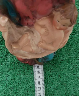 Sagrada Familia Figura Decorativa Vintage