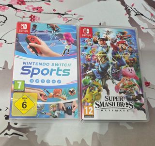 Nintendo Switch Sports y Super Smash Bros