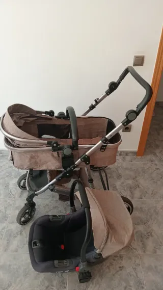 Carrito bebé y silla coche grupo