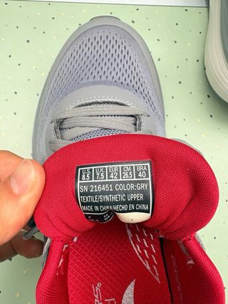 Skechers GO WALK Workout Gris/Rojo