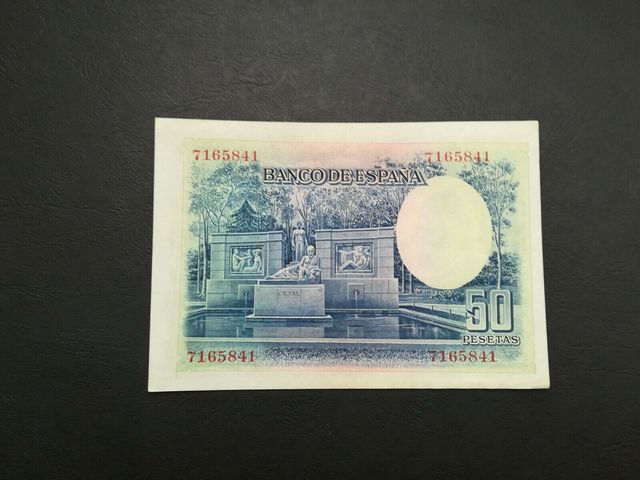 Billete 50 Pesetas , año 1935.