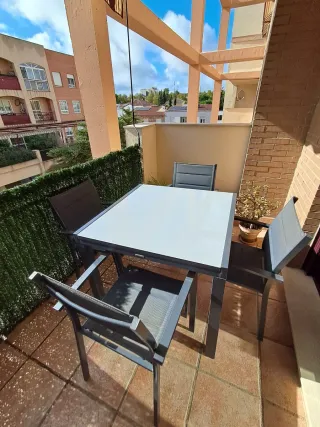 Mesa y 4 Sillas Terraza